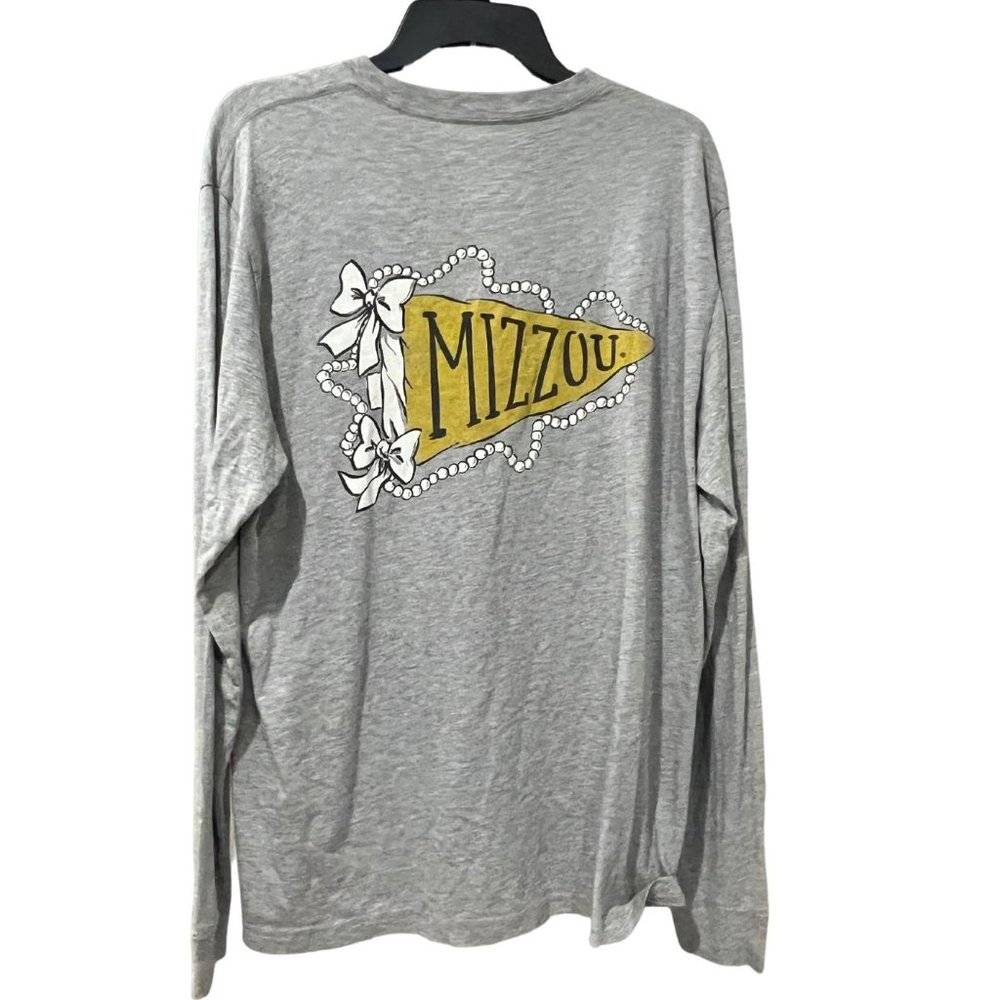 Lauren James Mizzou Long Sleeve T-shirt - Design on Back - Size Medium
